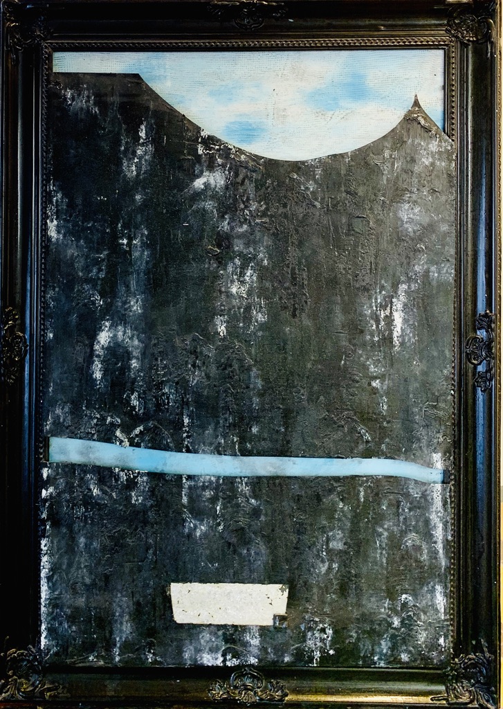 der deutsche Wald 2014 60x85 Öl auf Glas