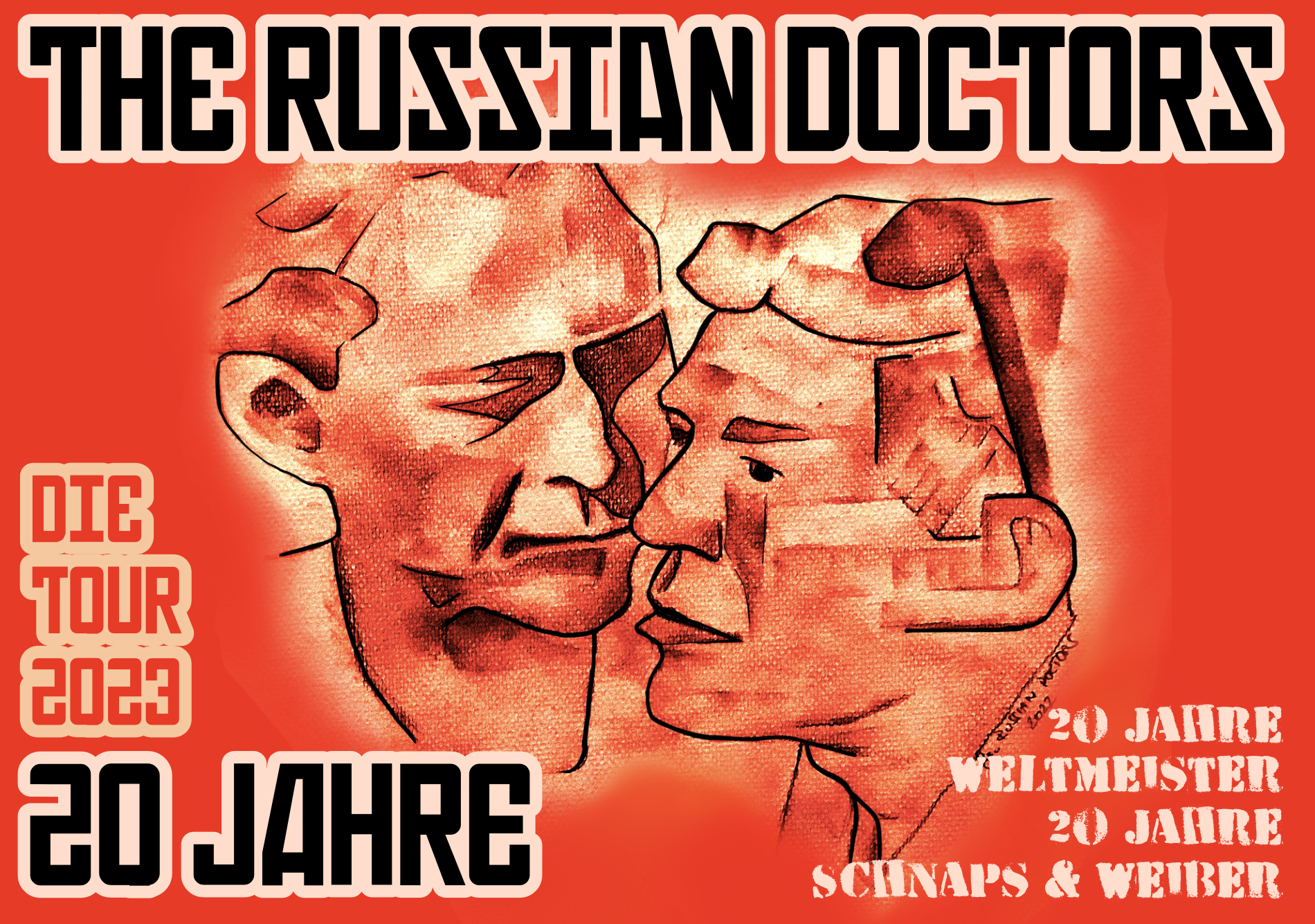 Postkarte Russian Doctors 2023